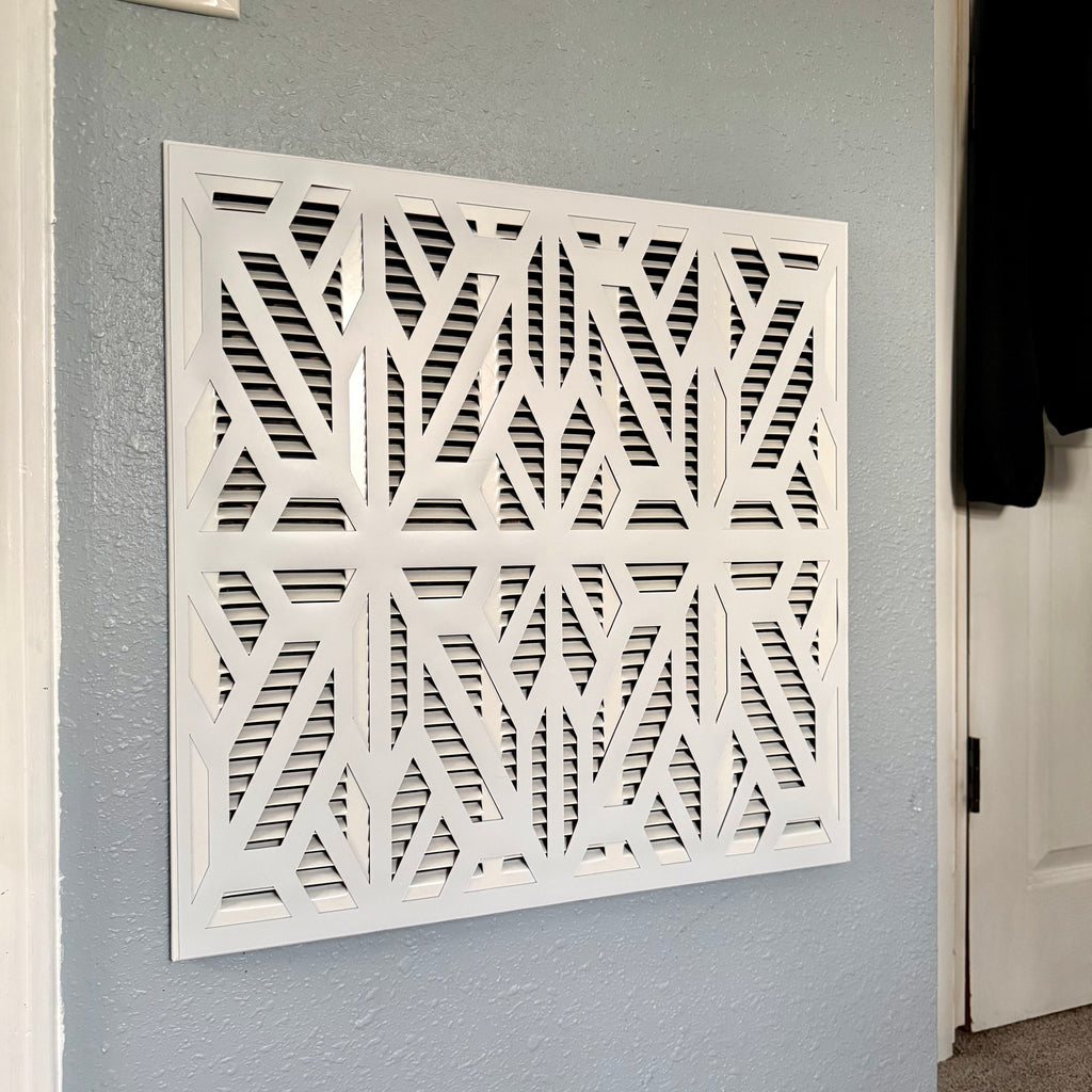 Geometric Lattice | Custom Size Vent Cover