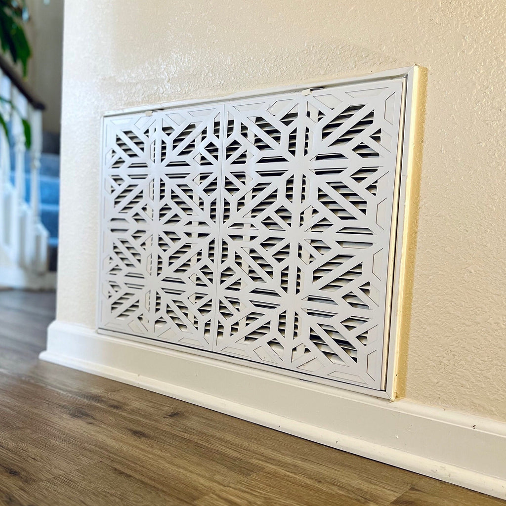 Geometric Lattice | Custom Size Vent Cover