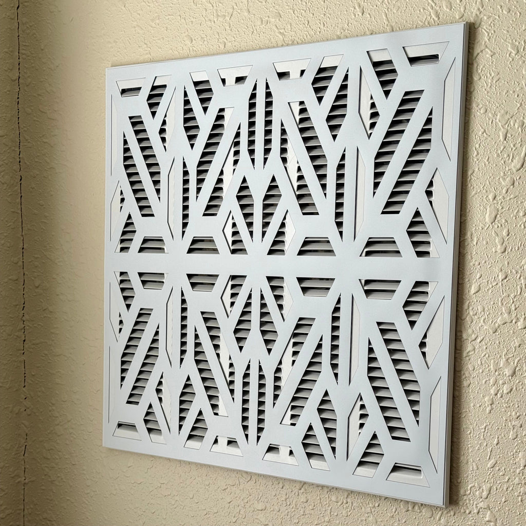 Geometric Lattice | Custom Size Vent Cover