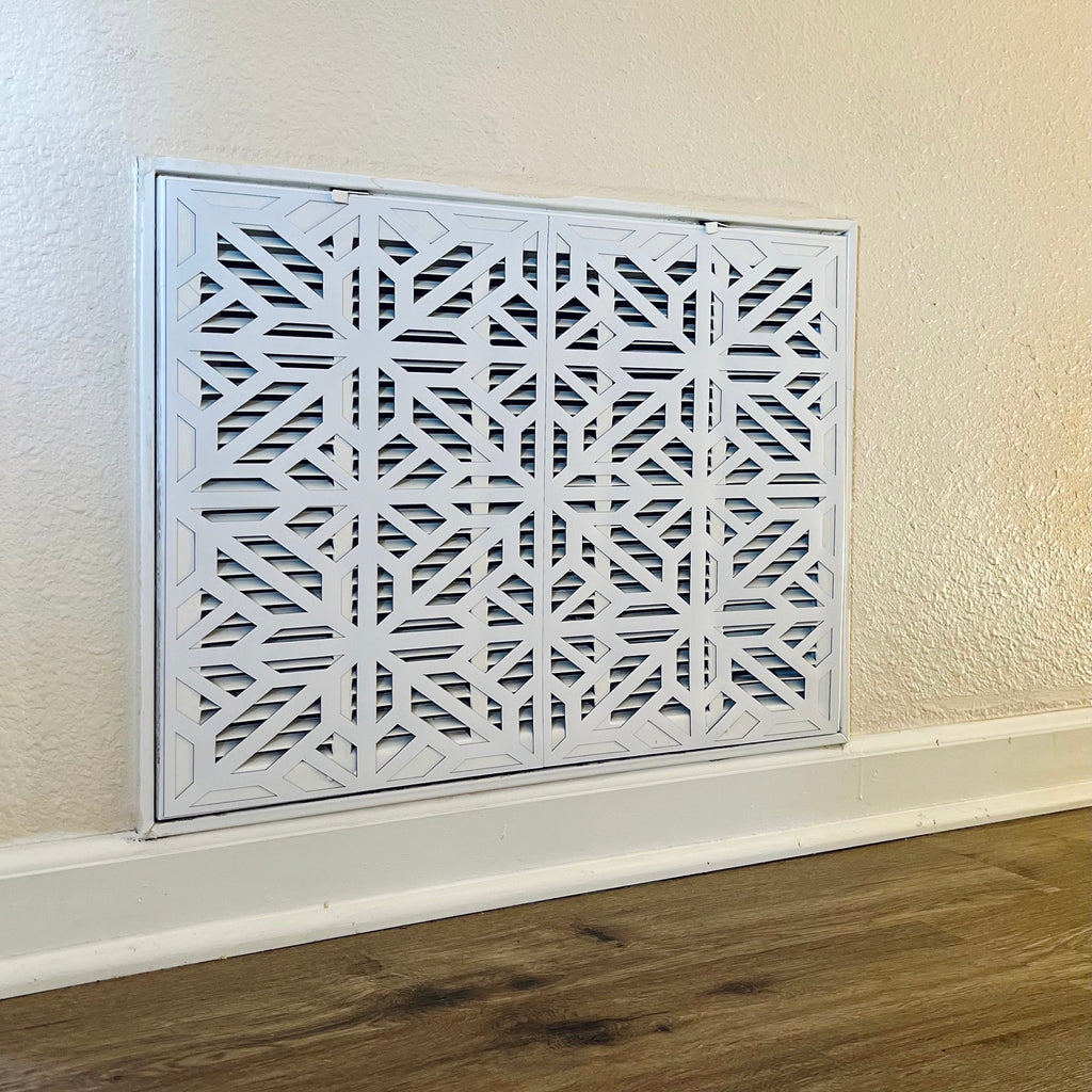 Geometric Lattice | Custom Size Vent Cover