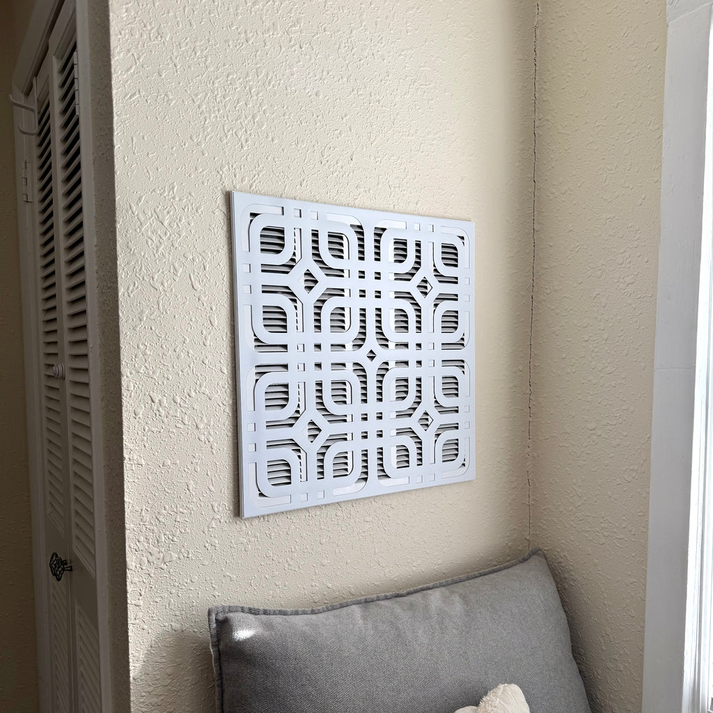 Magnetic Return Air Vent Cover by Filter Size | Contemporary Trellis ...