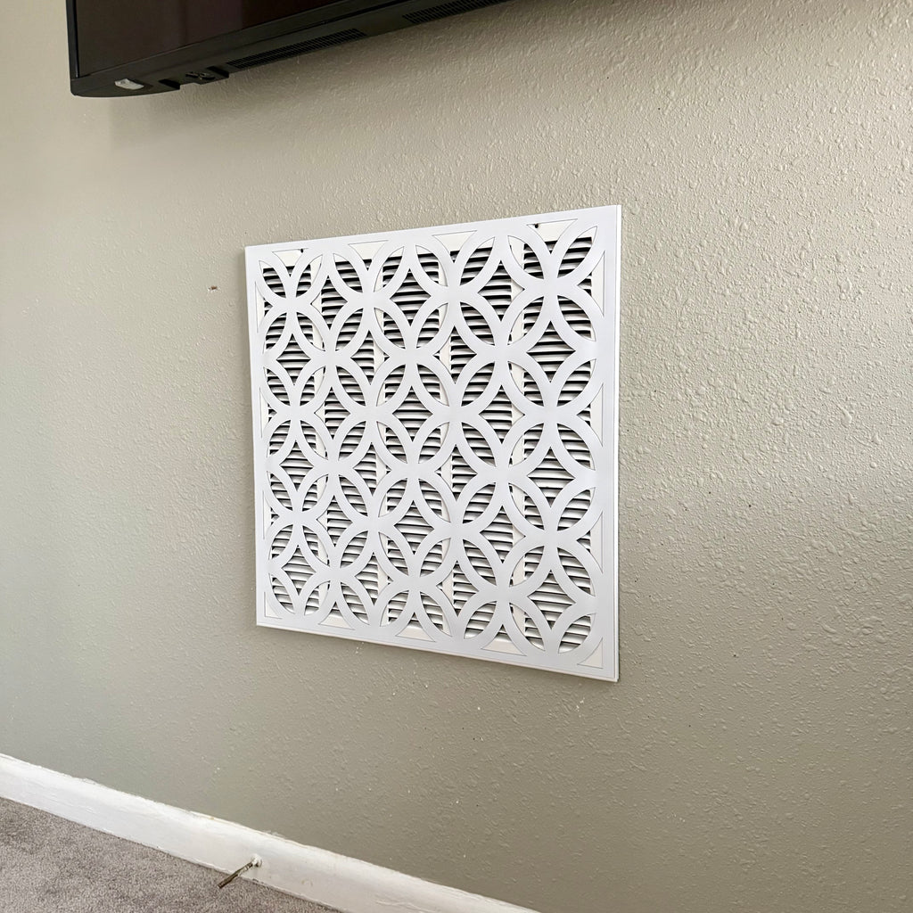 Interlocking Circles | Custom Size Vent Cover