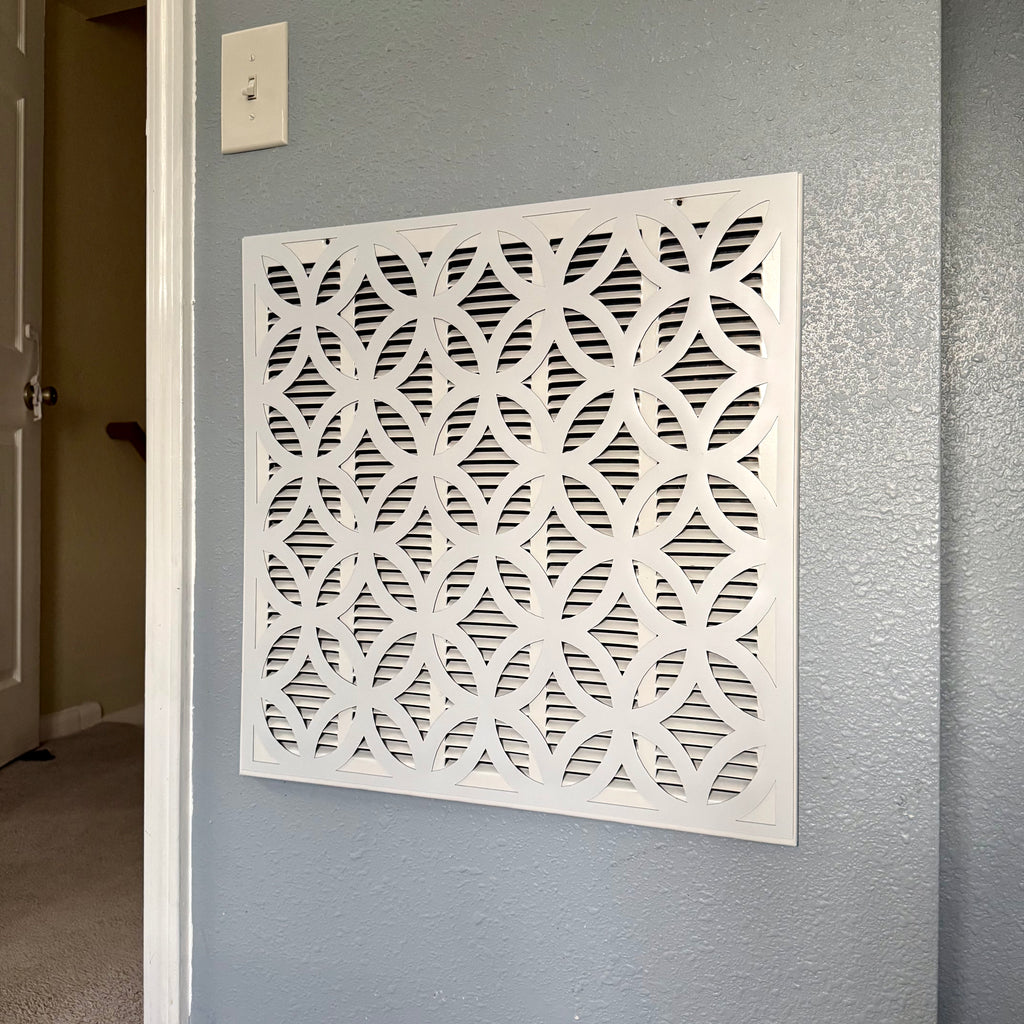 Interlocking Circles | Custom Size Vent Cover