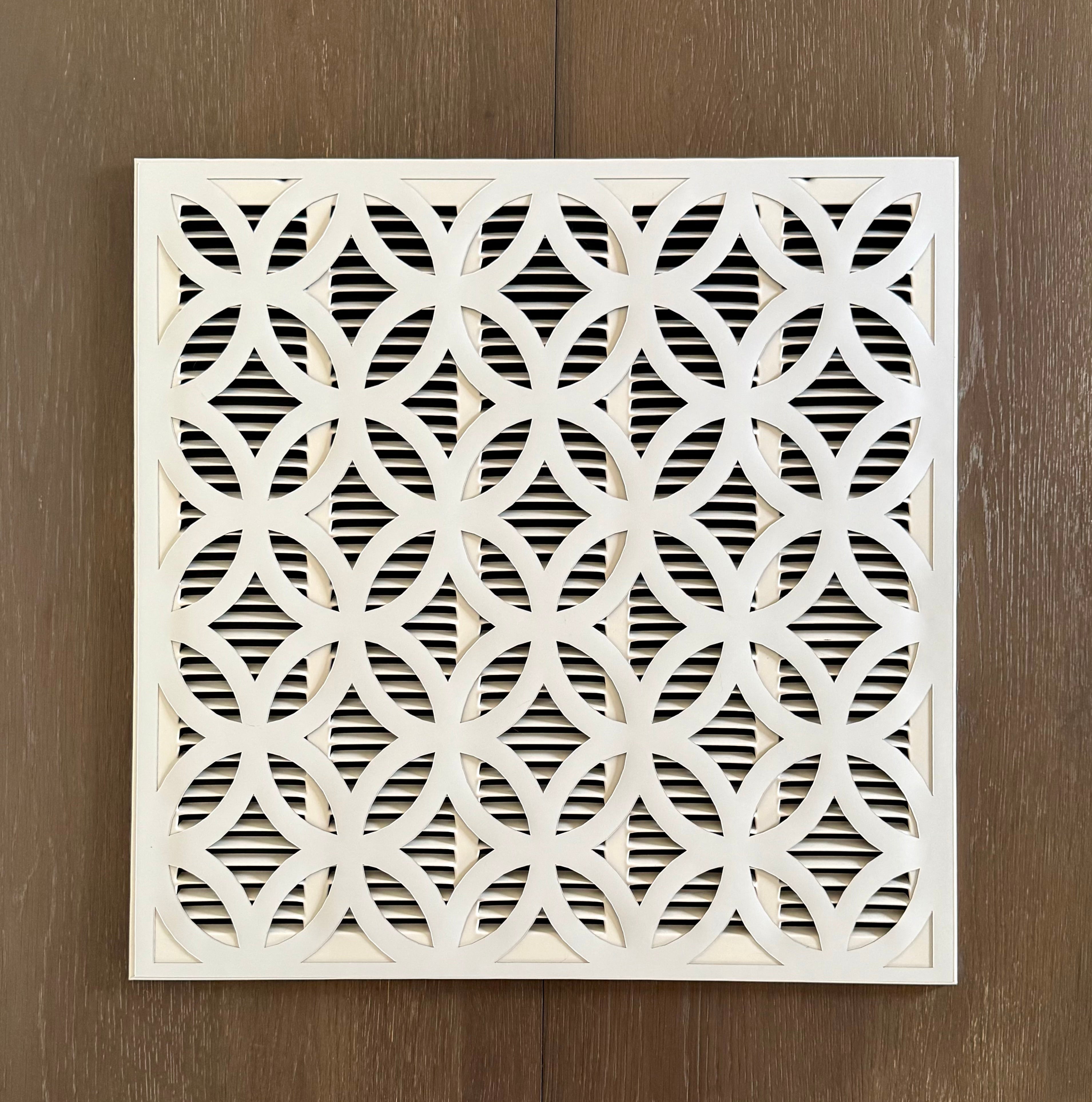 Interlocking Circles | Vent Cover by Filter Size