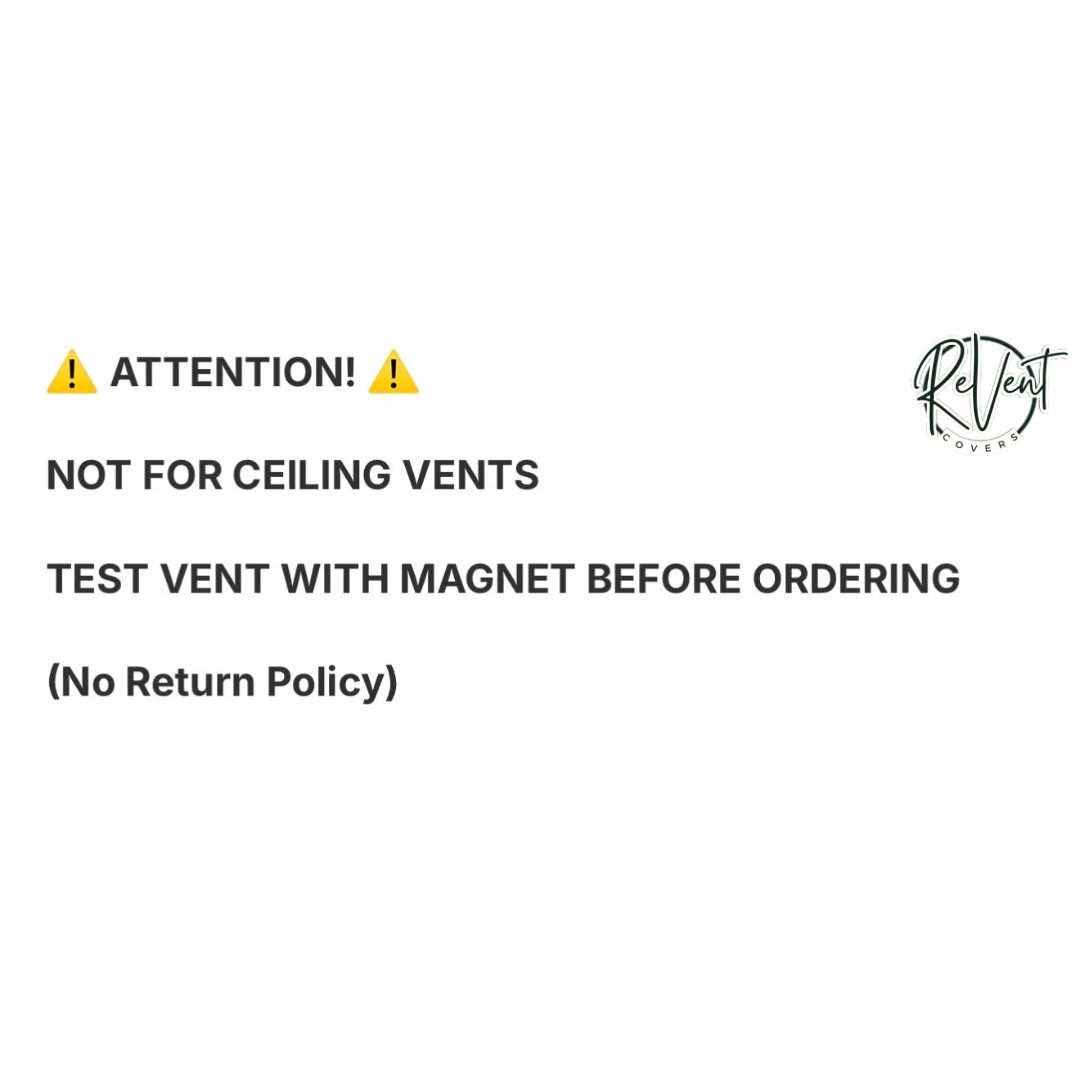 Blooming Star | Vent Cover by Filter Size