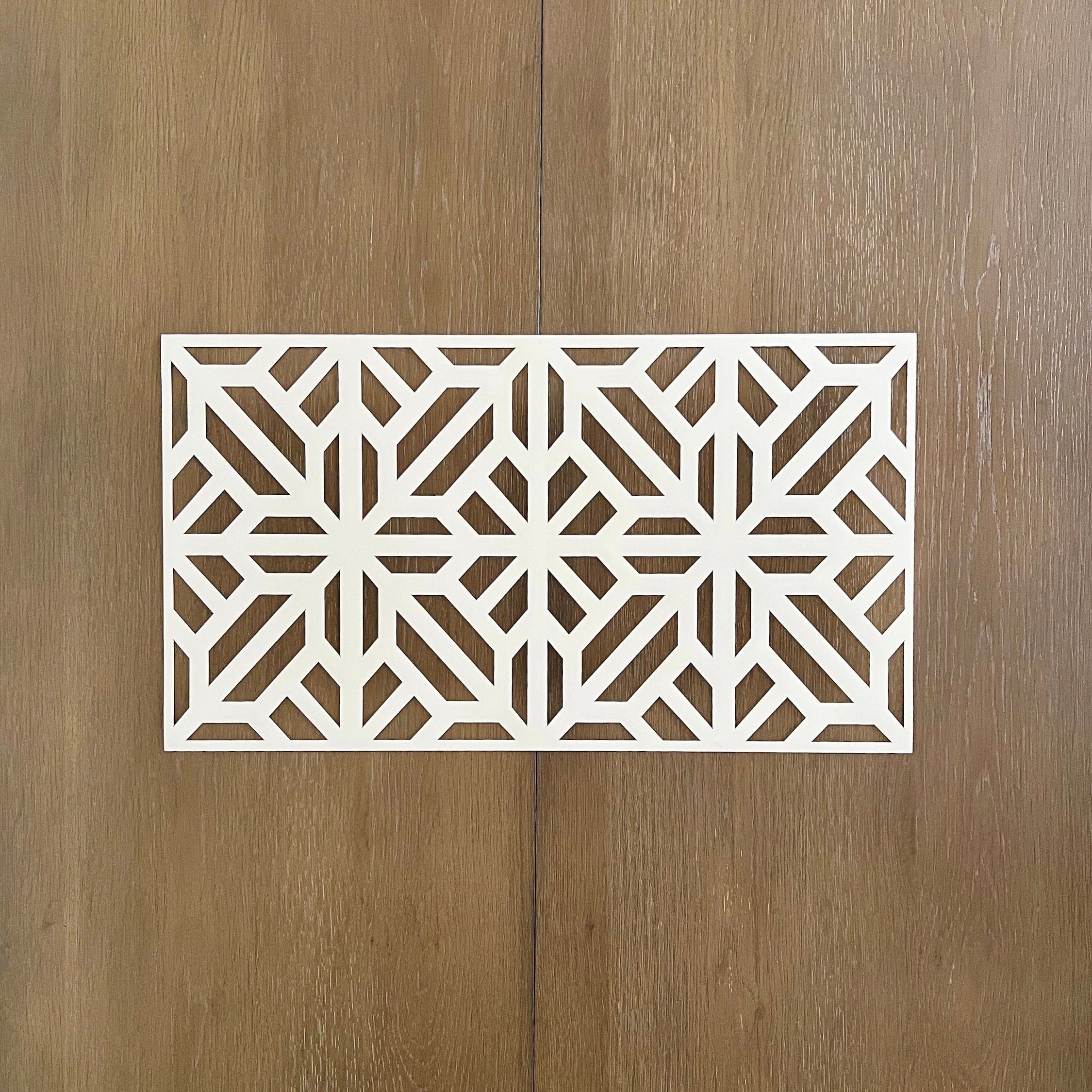 Geometric Lattice | Custom Size Vent Cover