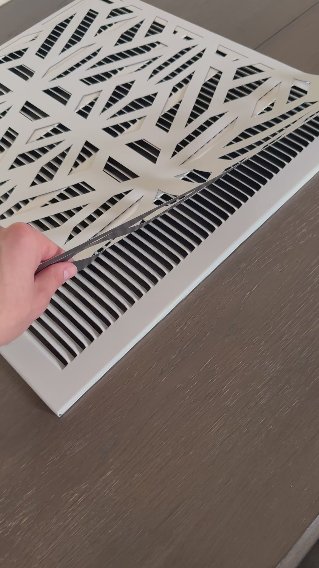 Geometric Lattice | Custom Size Vent Cover